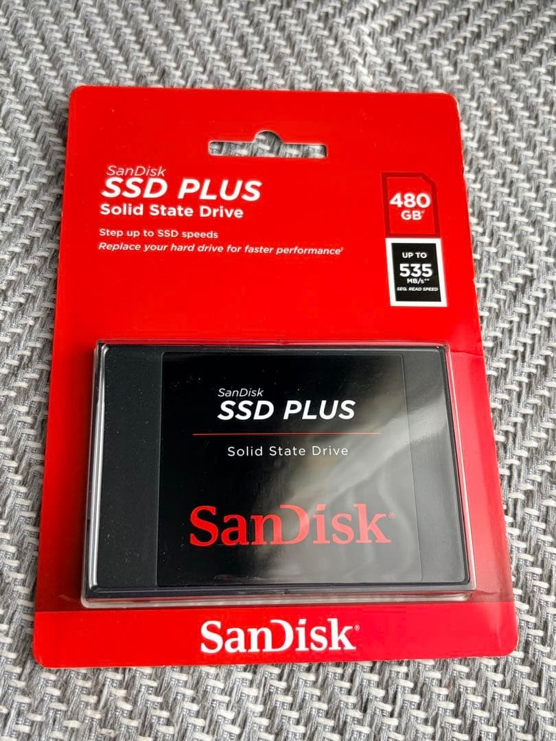 SanDisk SSD PLUS 480GB Internal Solid State Drive Up to 535MB/s Read Unopened