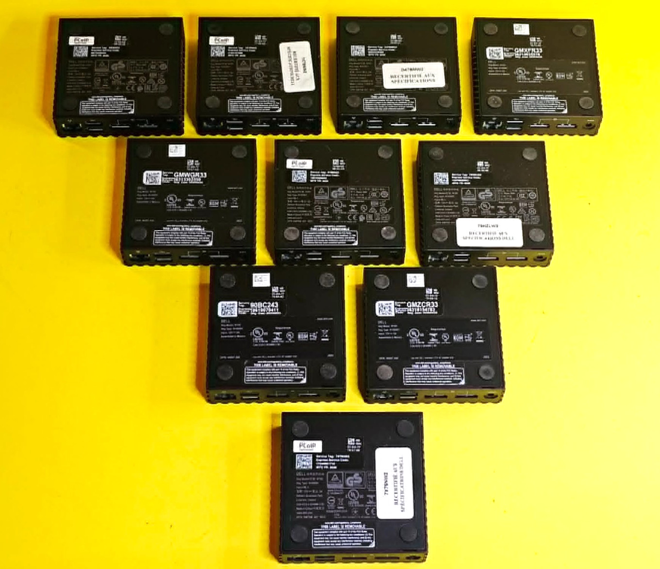 LOT OF 10x DELL WYSE 3040 N10D ULTRA-COMPACT THIN CLIENT THINOS VDI INTEL ATOM