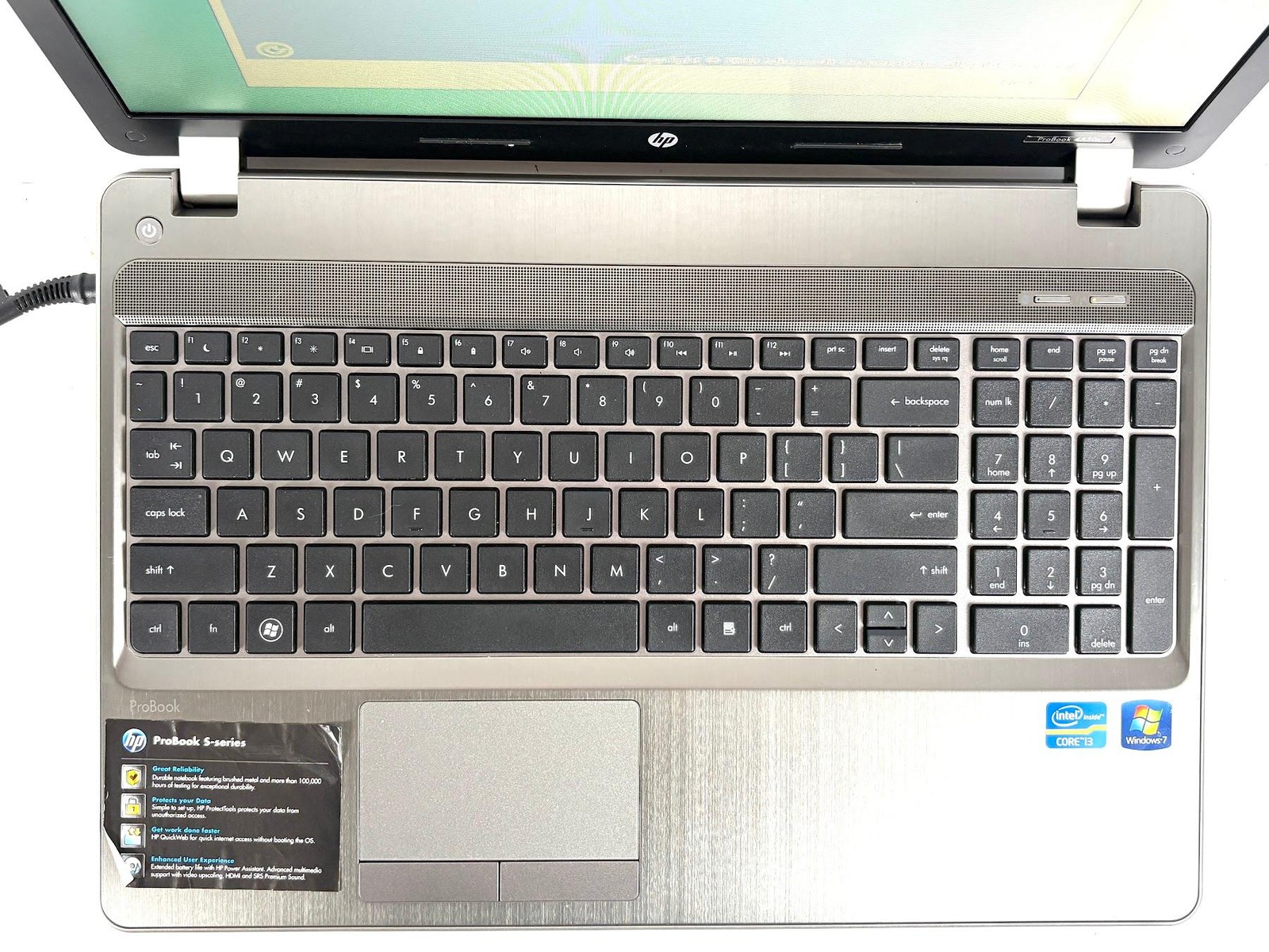 HP ProBook 4530s 15.6″ HD 2.3GHz i3 8GB RAM 500GB HDD Windows 7