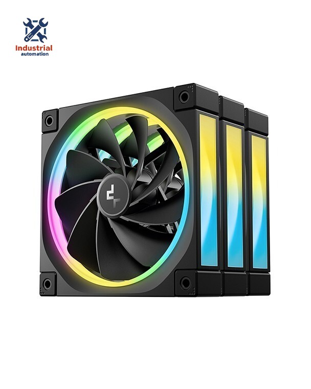 DeepCool FL12R 3IN1 Black 120mm Unique Addressable RGB Reverse Fan Free shipping