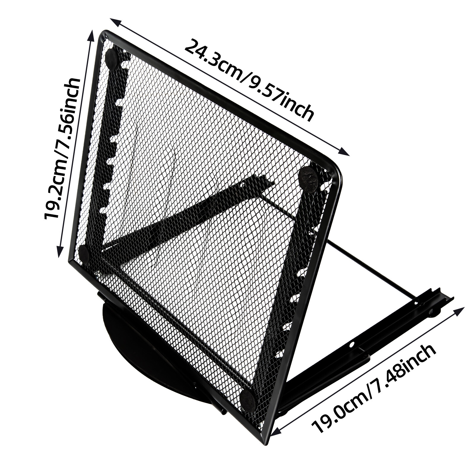 Foldable Laptop Tablet Stand Angle Adjustable Holder Riser Portable