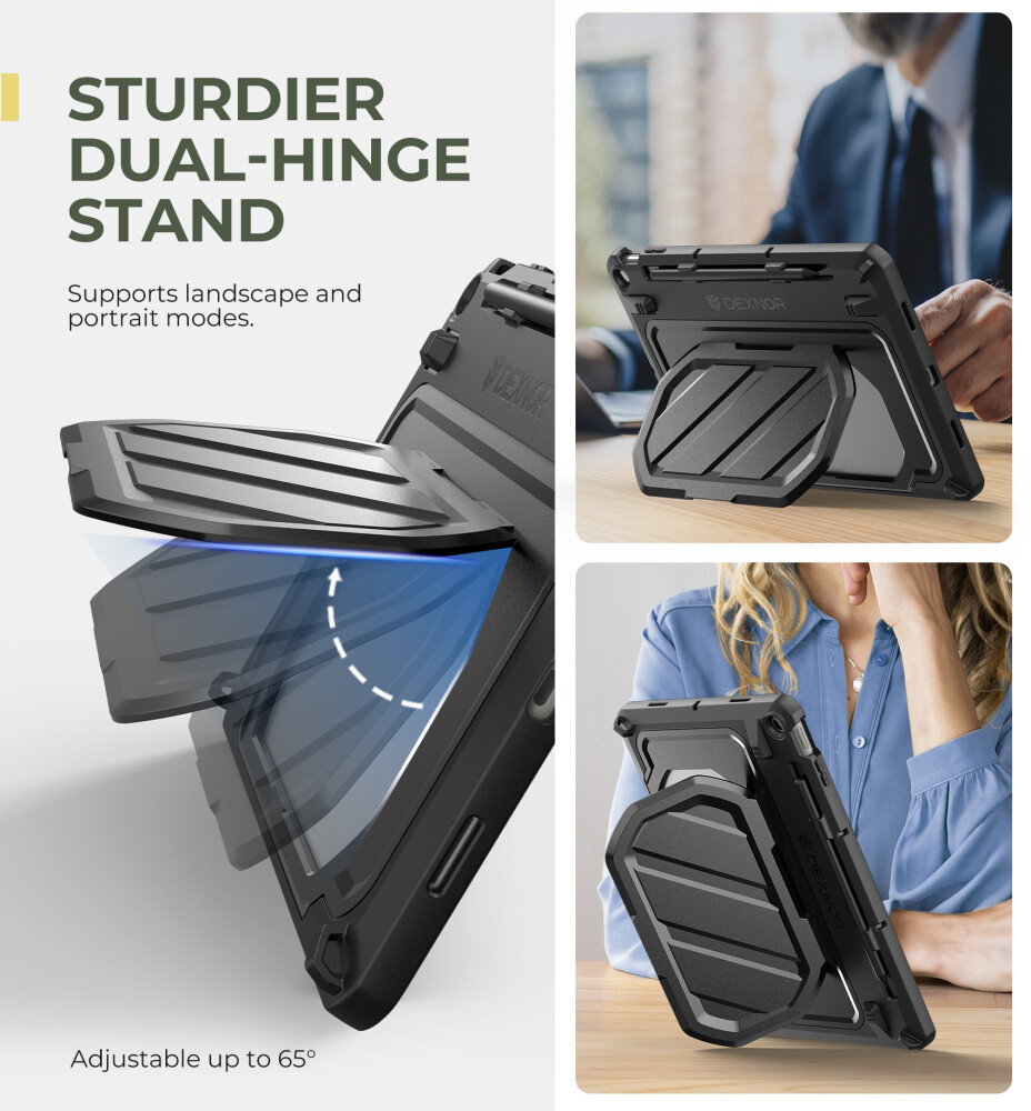 Dexnor Full Body Case for Google Pixel Tablet 11 in 2023 Shockproof Kickstand