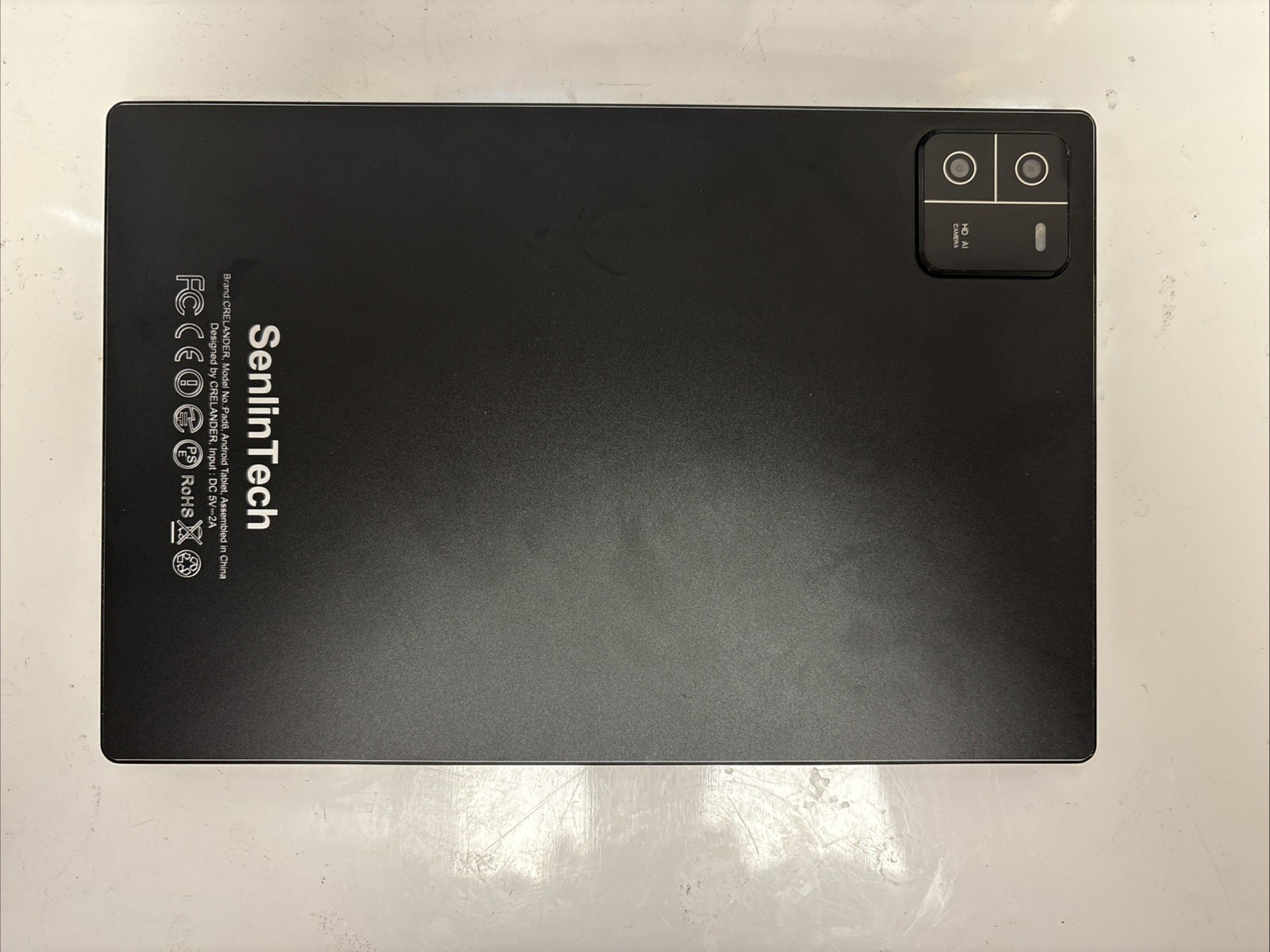 SENLINTECH Pad 6 10.1″ Android 15 Tablet 256GB WiFi 6 Octa-Core Black New