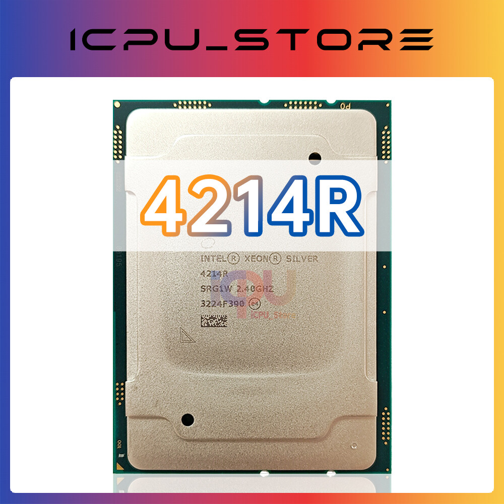 Intel Xeon Silver 4214R SRG1W 2.4GHz 12Cores 100W LGA3647 CPU Processor