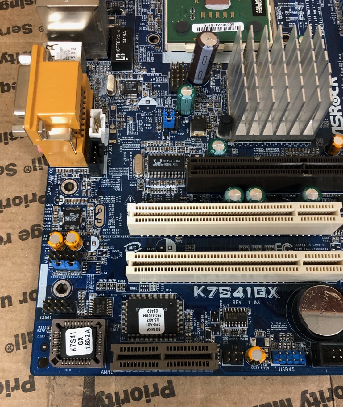 Asrock K7S41GX Rev.1.03 4x DDR Socket 462 (NO SHIELD)