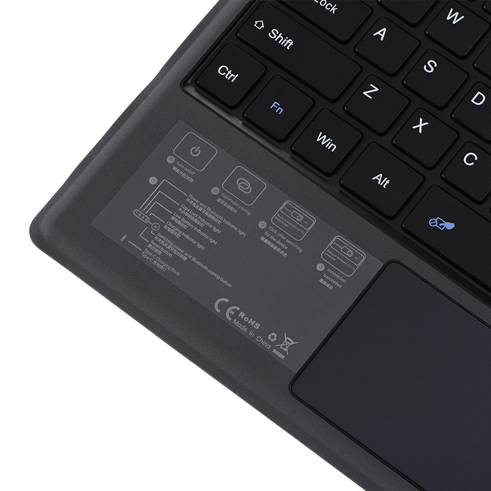 Wireless Keyboard Backlit Type Cover Trackpad for Microsoft Surface Pro 7/6/5/4