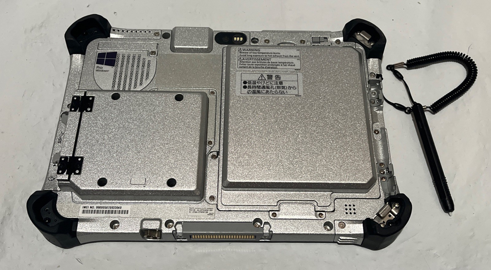 PANASONIC TOUGHPAD FZ-G1 i5-6300U@2.4GHz, 8GB RAM, 256 GB M2, Win 10 Pro