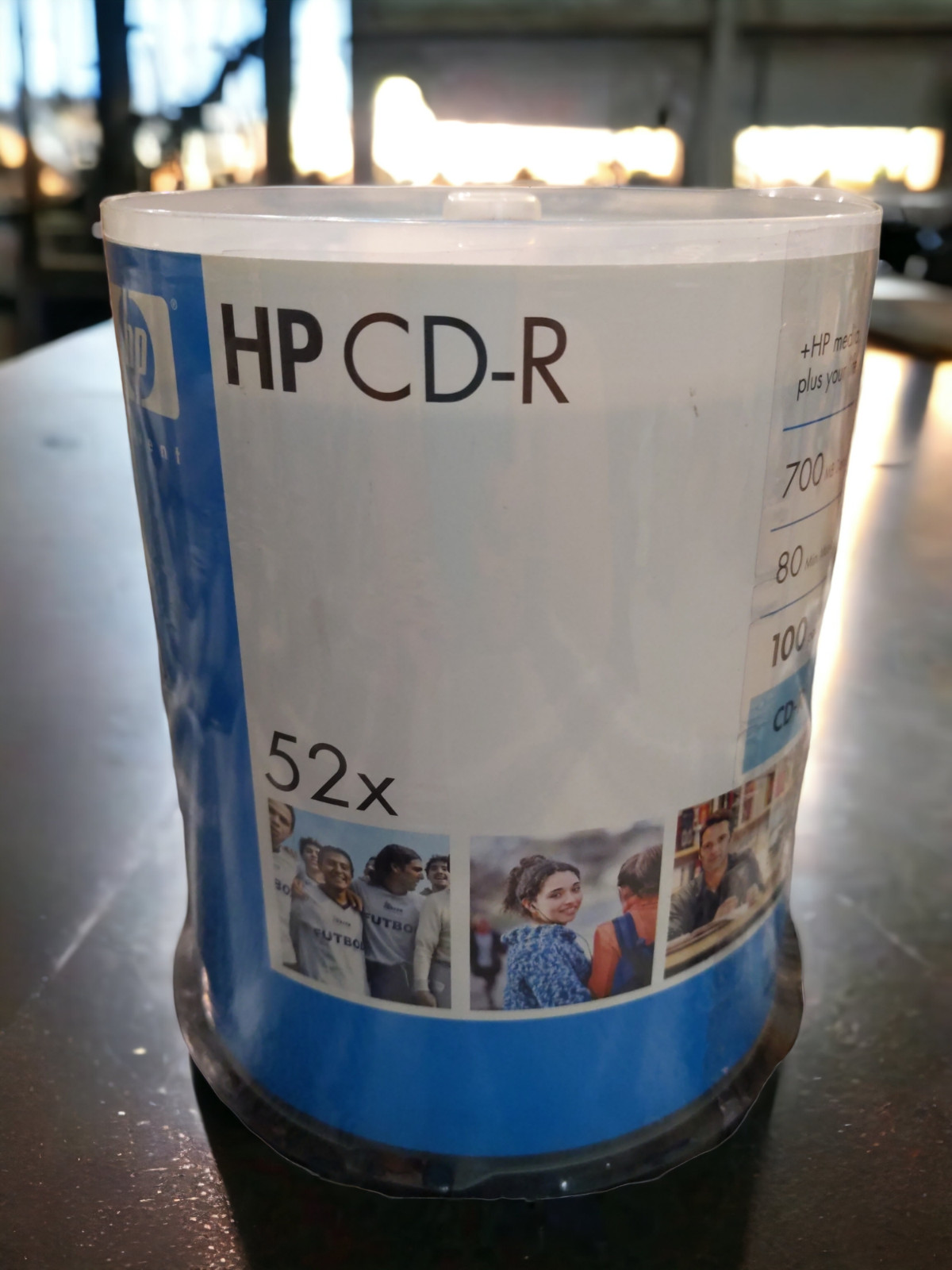 HP CD-R 80 Minute Recording 700 MB Data 52x 100 Pack Discs New Sealed