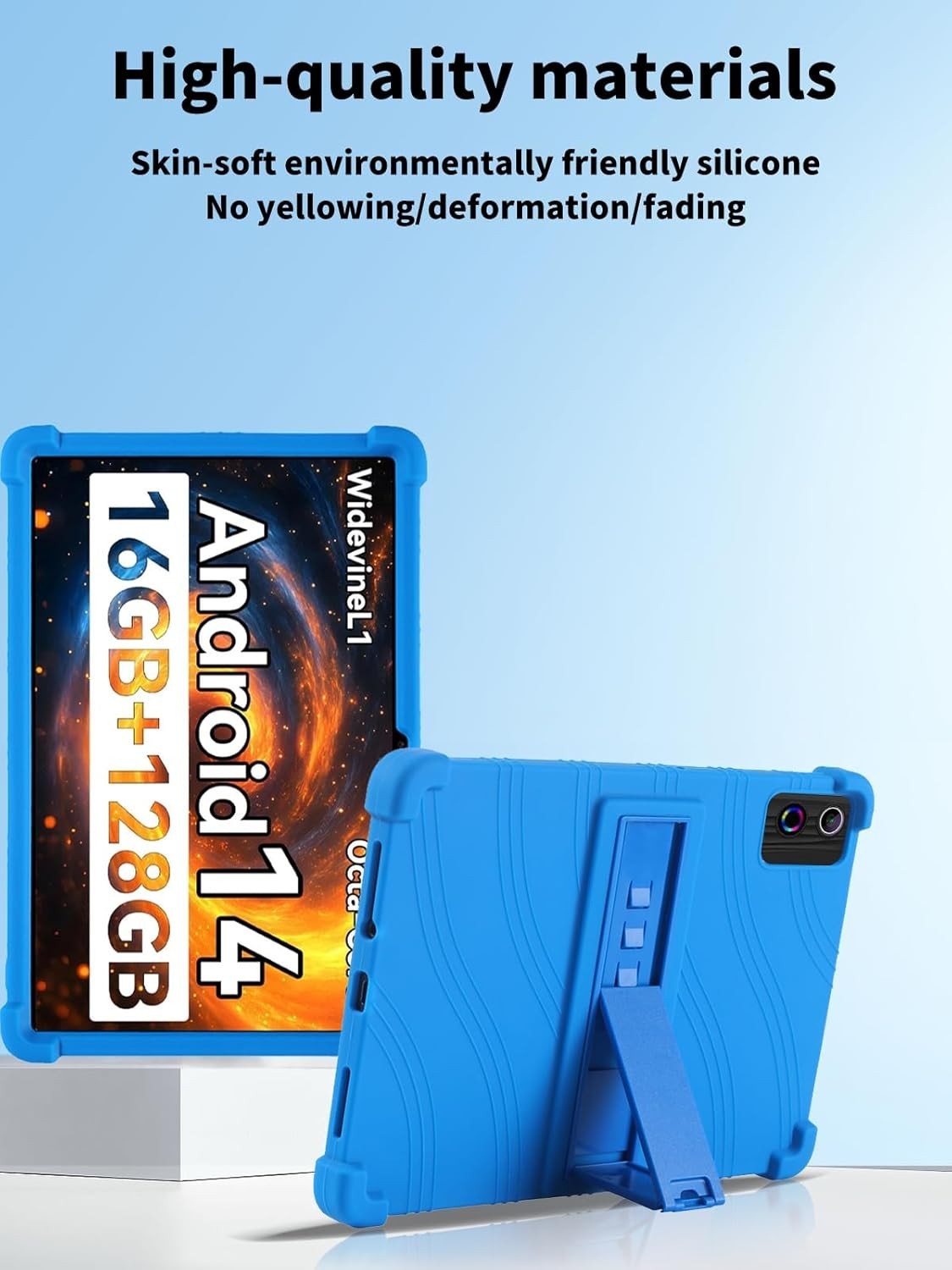 Case for AEEZO Android 15 14 13 Tablet 10.1 inch Tablet Shockproof Rubber Cover
