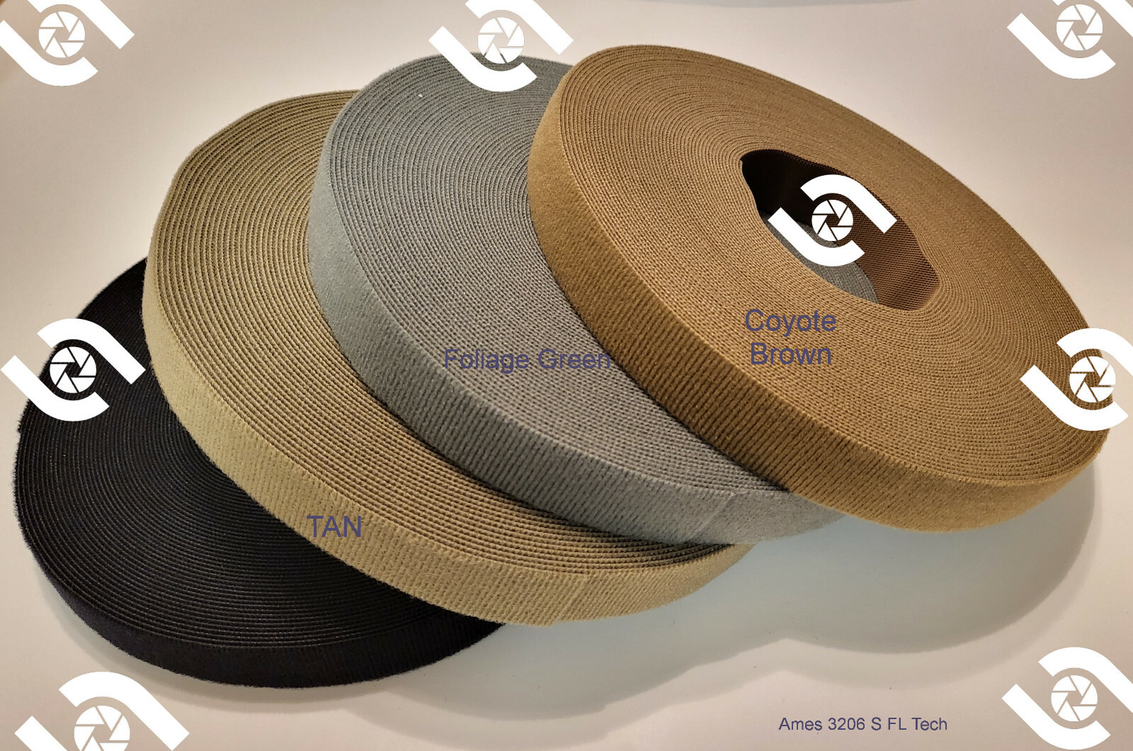 VELCRO® BRAND ONE WRAP® REUSABLE HOOK AND LOOP MIL.SPEC FASTENER TAPE 1″ 3 SIZES