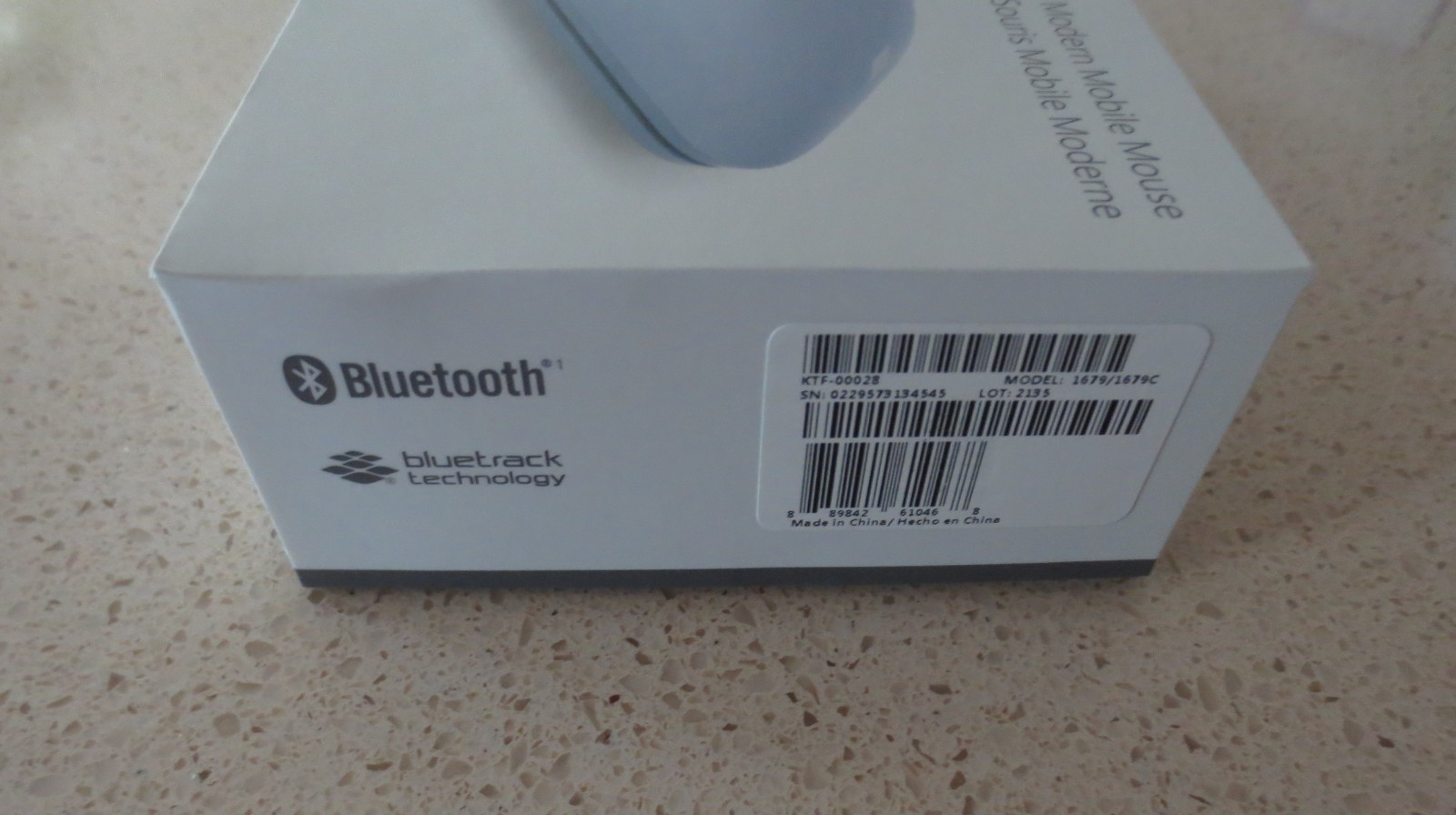 Microsoft Modern Mobile Mouse Bluetrack Wireless Ice Blue