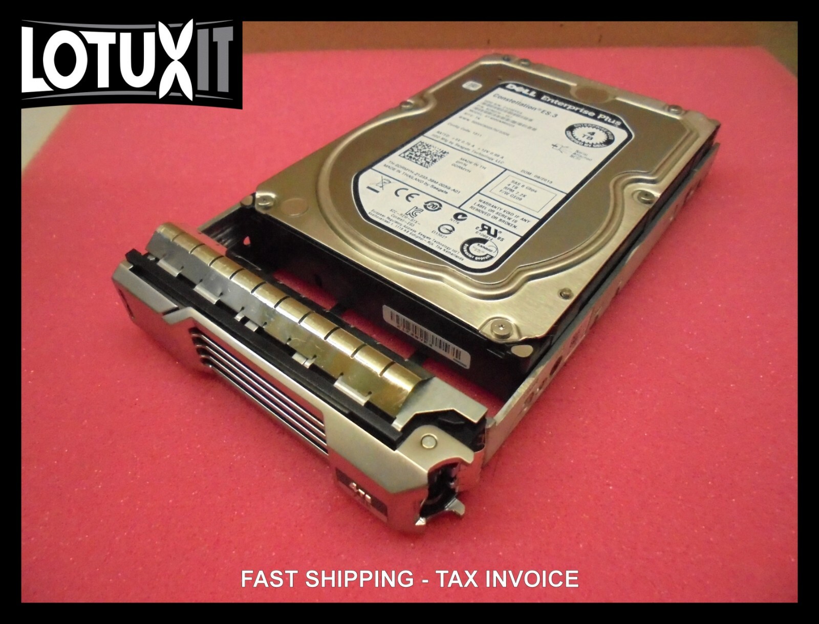 Dell Equallogic 4TB 7.2K SAS 6G 3.5 HDD DDNTR DRMYH PS6100 PS6110 PS6210