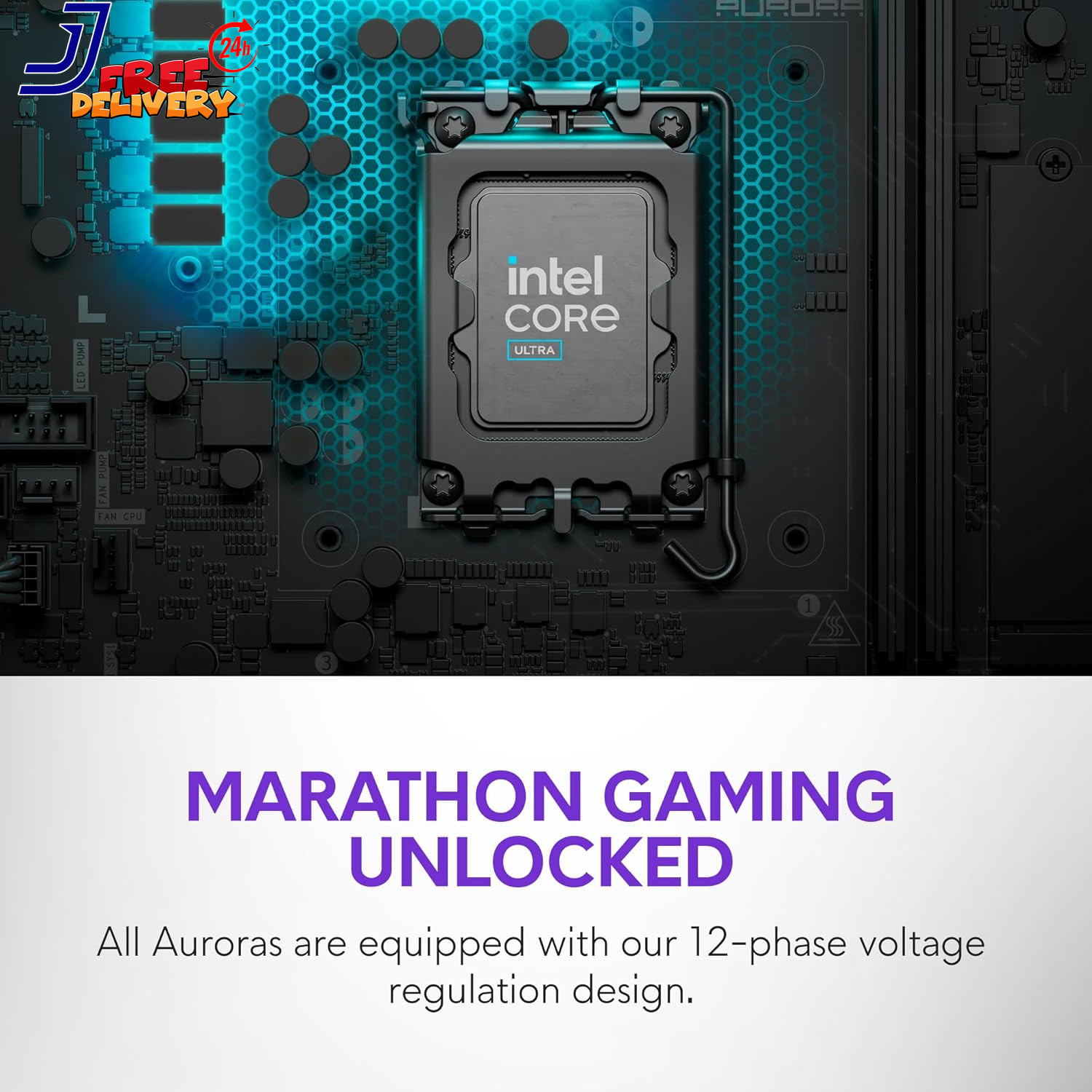 Aurora Gaming Desktop ACT1250 Intel Core Ultra 7 265F 32GB DDR5 RAM 1TB SSD NVID