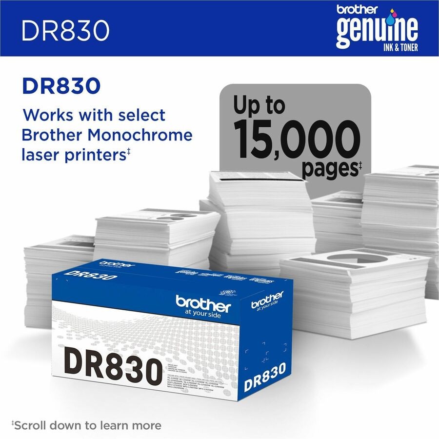 Brother Genuine DR830 Drum Unit