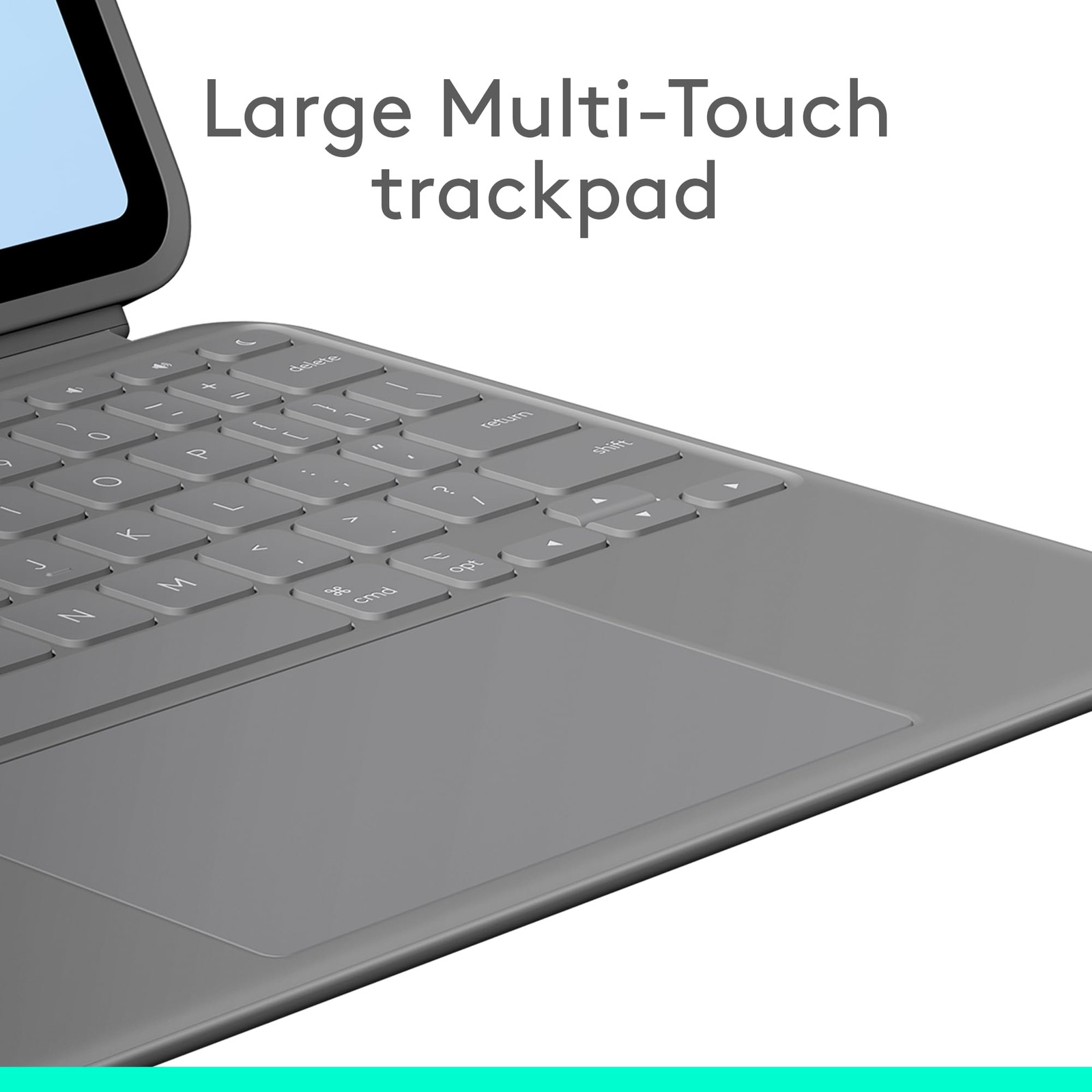 Logitech Combo Touch for iPad Air 11-inch Keyboard Case – Oxford Gray