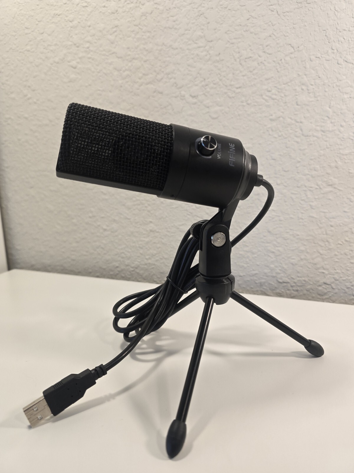FIFINE USB CONDENSER MICROPHONE | K669B | BLACK