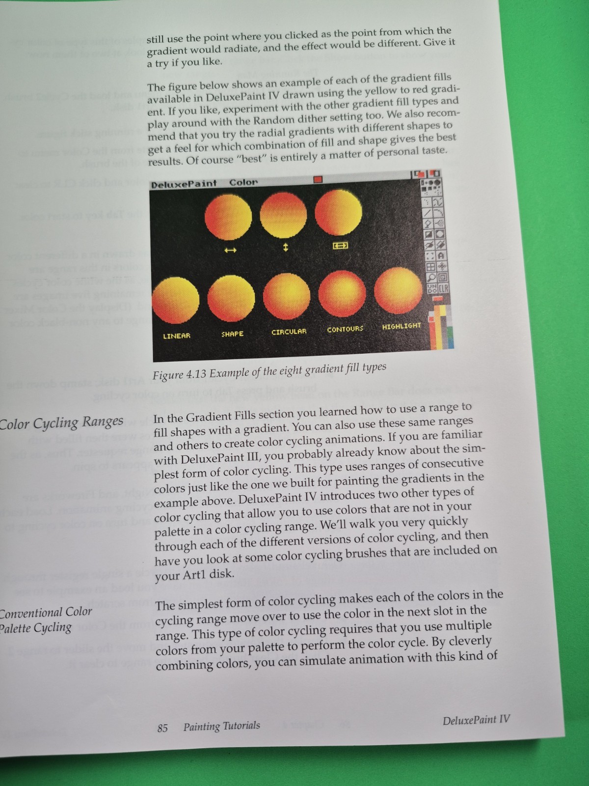 Vintage Deluxe Paint IV For Commodore Amiga User Manual Only