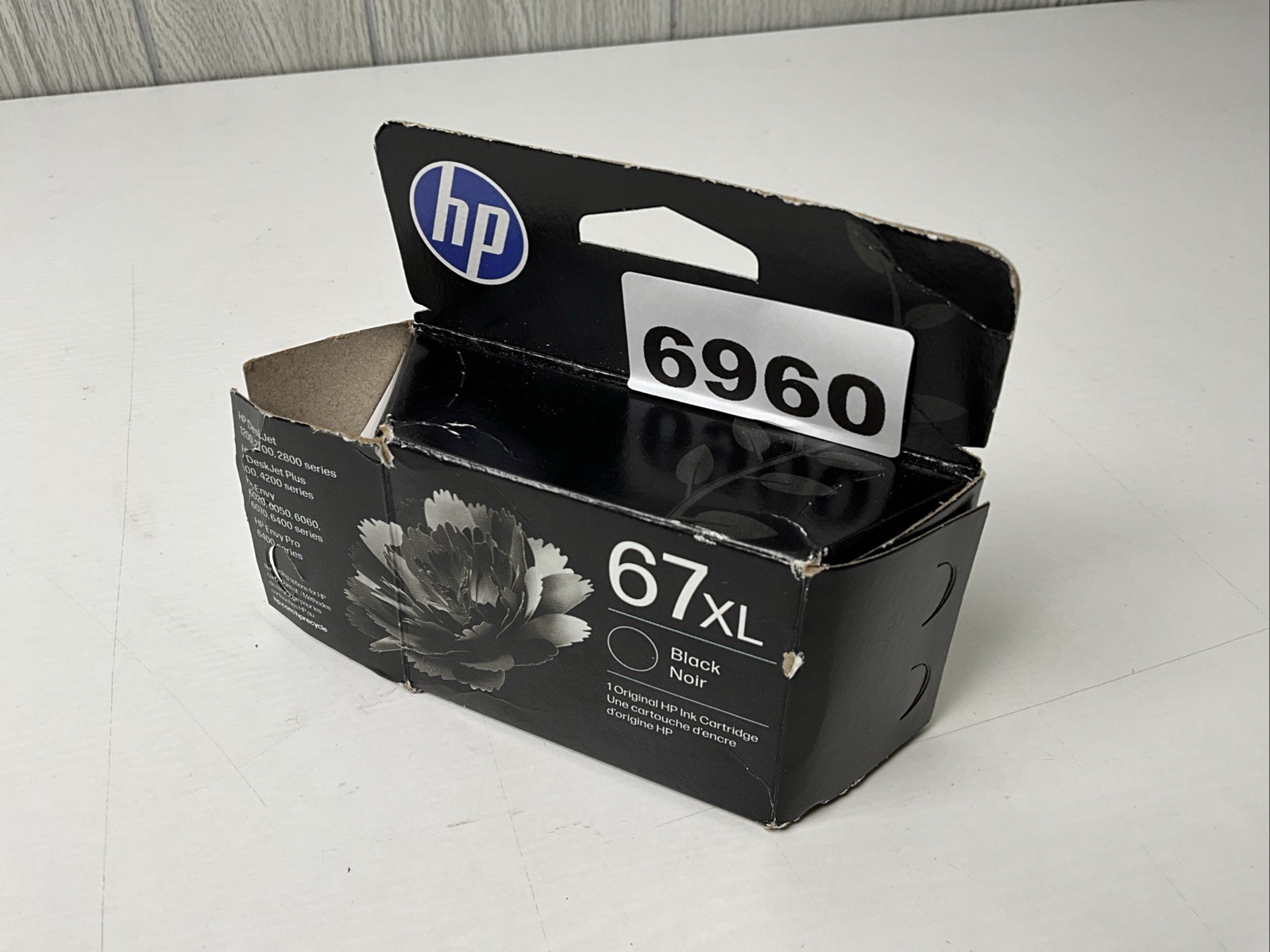HP 67 XL High Yield Original Ink Cartridge New Open Box Exp 7/2027