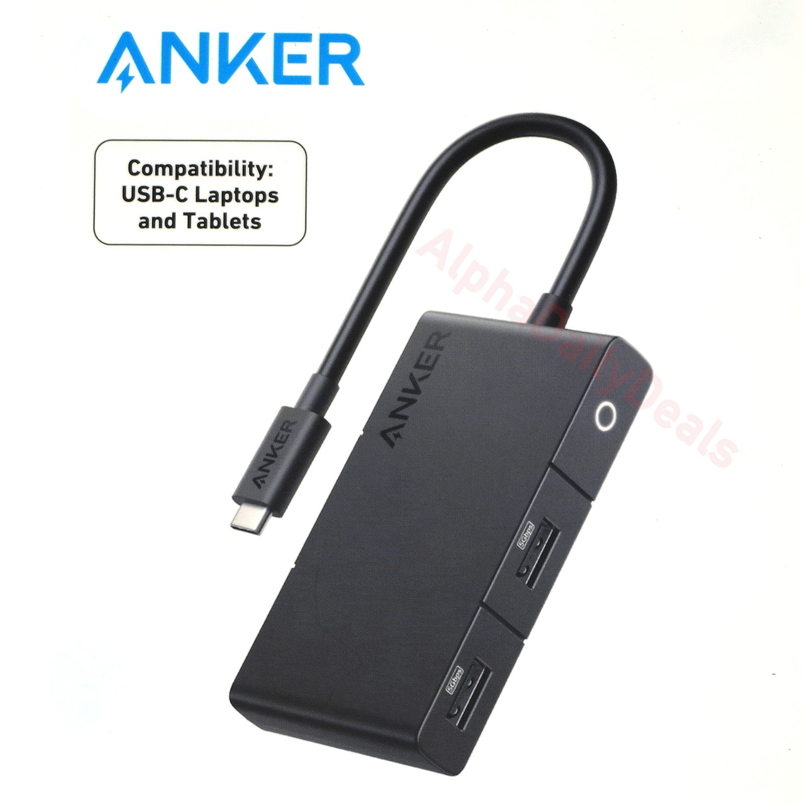 NEW Anker 332 5-in-1 USB-C Adapter Hub 4K HDMI USB-A 5 Gbps 85W Charging