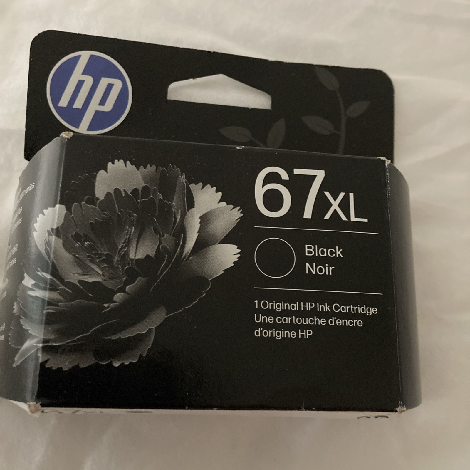 Genuine OEM HP67XL Black lnkCartridge3YM57AN HighYield-New Sealed M 2027/2028