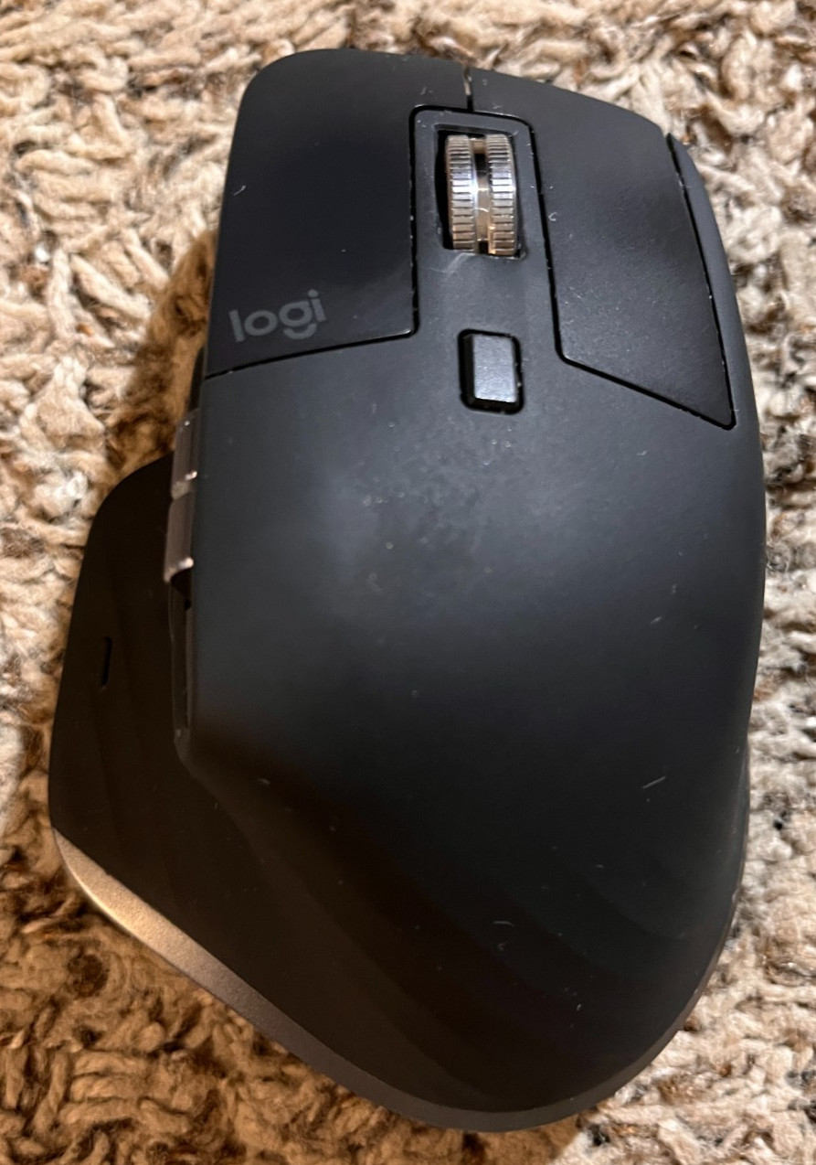 Logitech MX Master 3S Wireless Mouse – Black W/Dongle