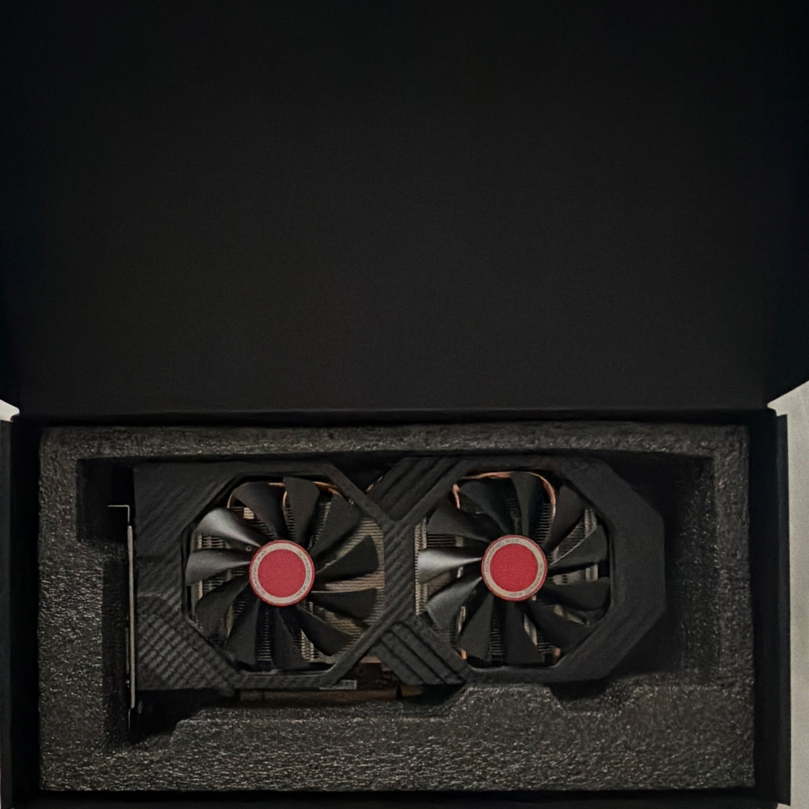 AMD Radeon RX 580 Dual Fan Graphics Card with Heatsink Cooling