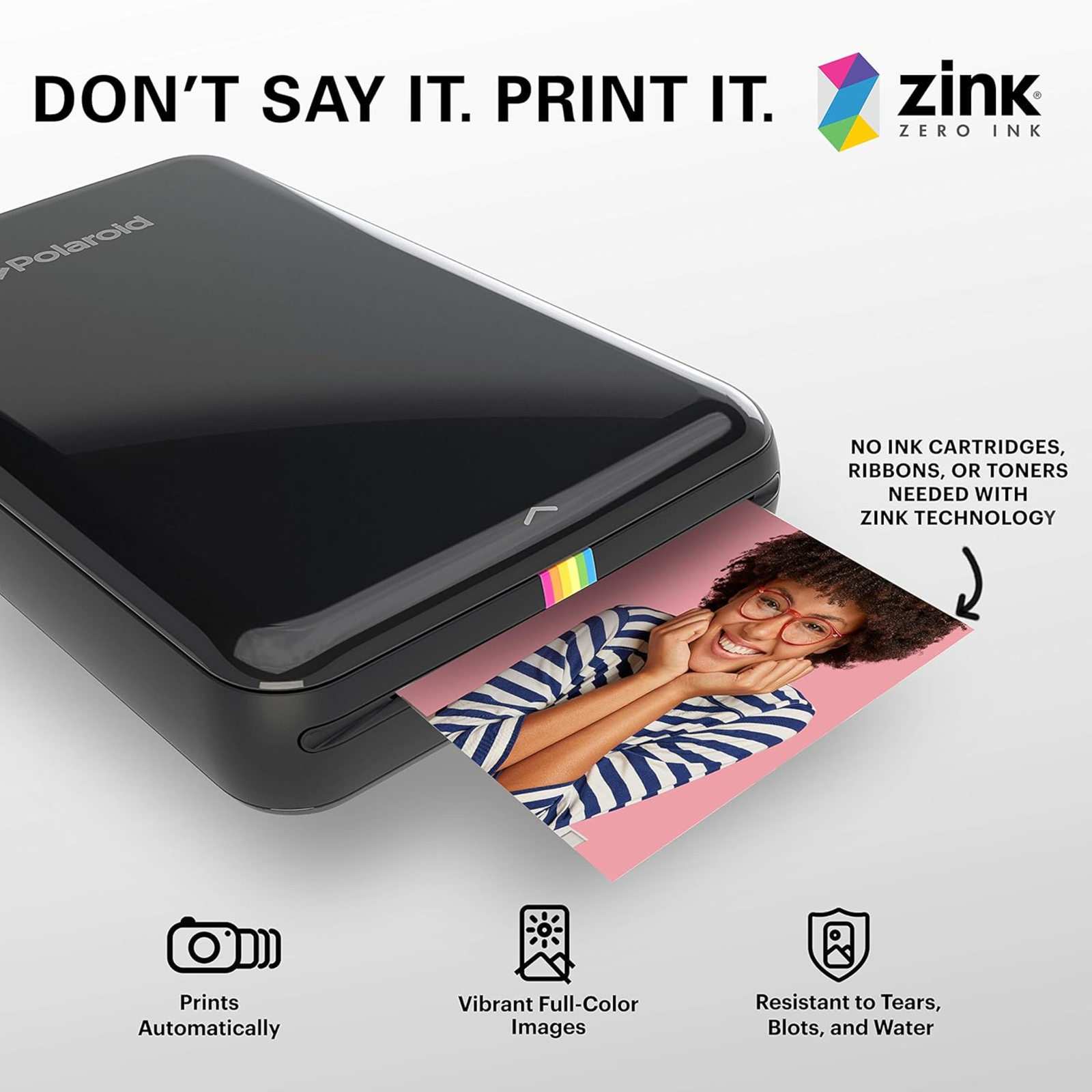Zink 2″x3″ Premium Photo Paper (20 Pack) Compatible with Polaroid Snap & More