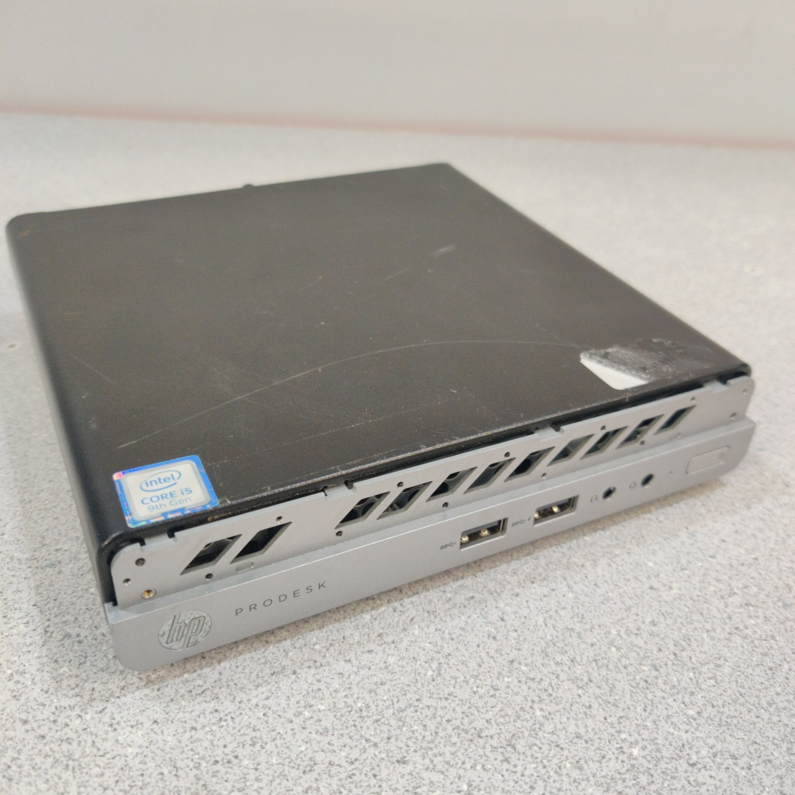 HP ProDesk 400 G5 Desktop Mini i5-9500T 8GB RAM NO HDD/OS/AC/FACE PLATE