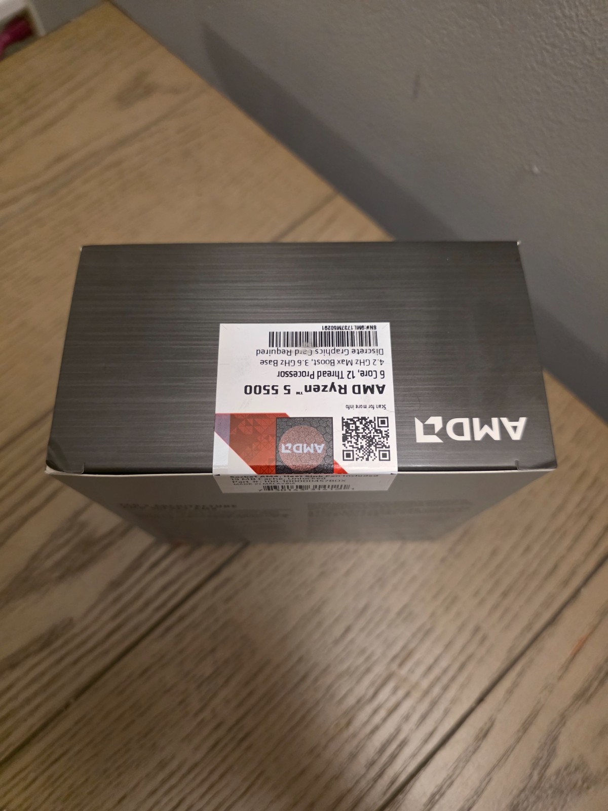 AMD Ryzen 5 5500 Processor (4.2 GHz, 6 Cores, Socket AM4) Тray – 100-000000457