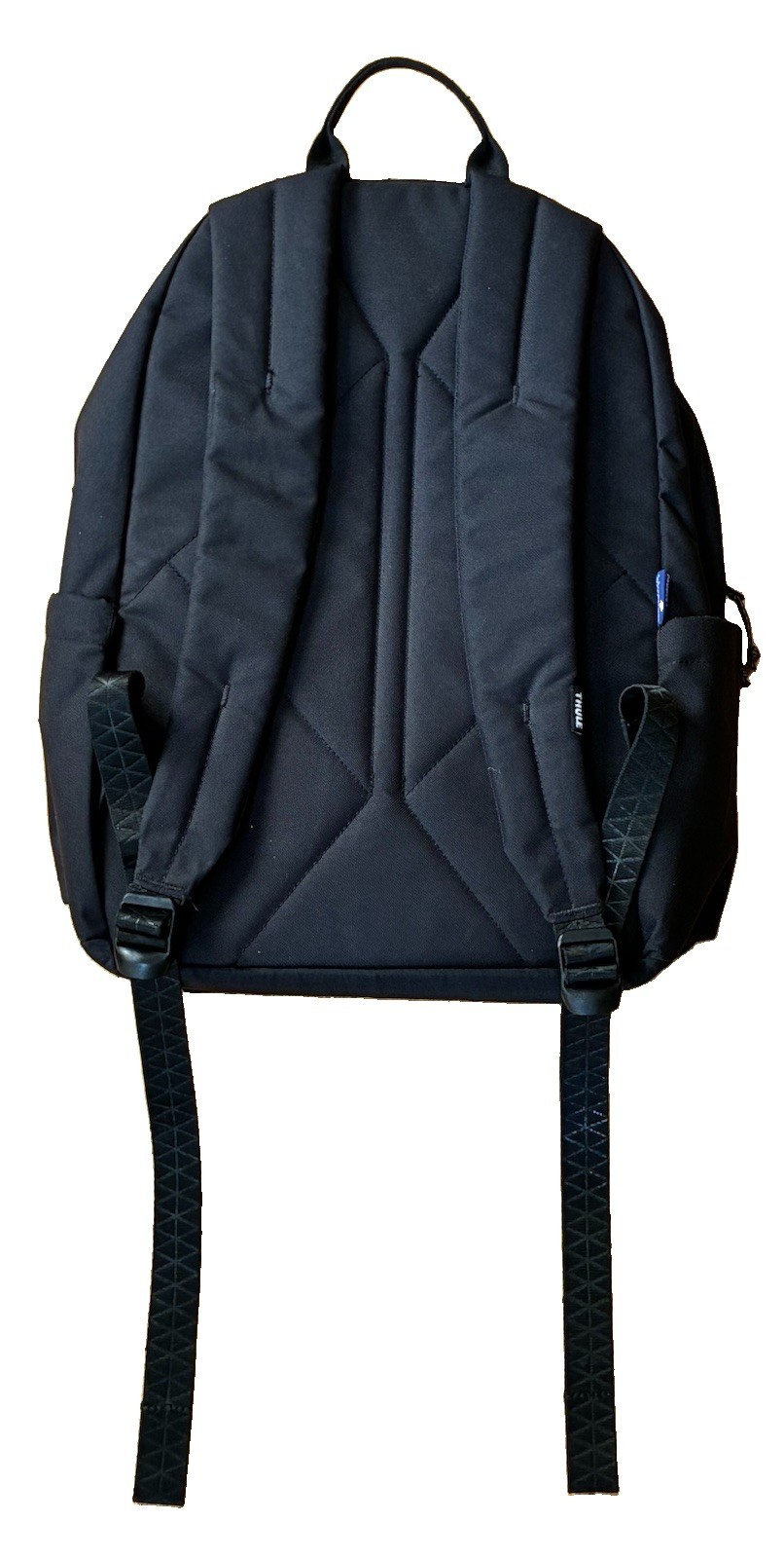Thule Sweden Backpack Black Softshell Geometric Lined Padded, Laptop Compartment