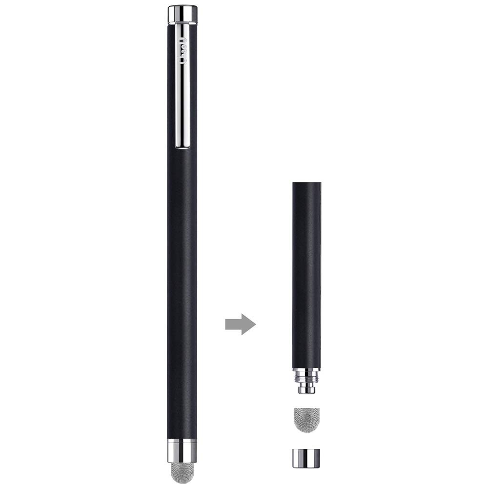 0.27 Inches (7 mm) Replaceable Mesh Fiber Tips Stylus Pen (Pack of 10)