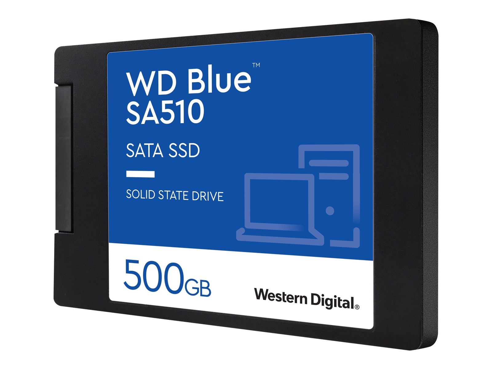 WD Blue SA510 WDS500G3B0A SSD 500GB intern 2.5 (6.4 cm) ~D~