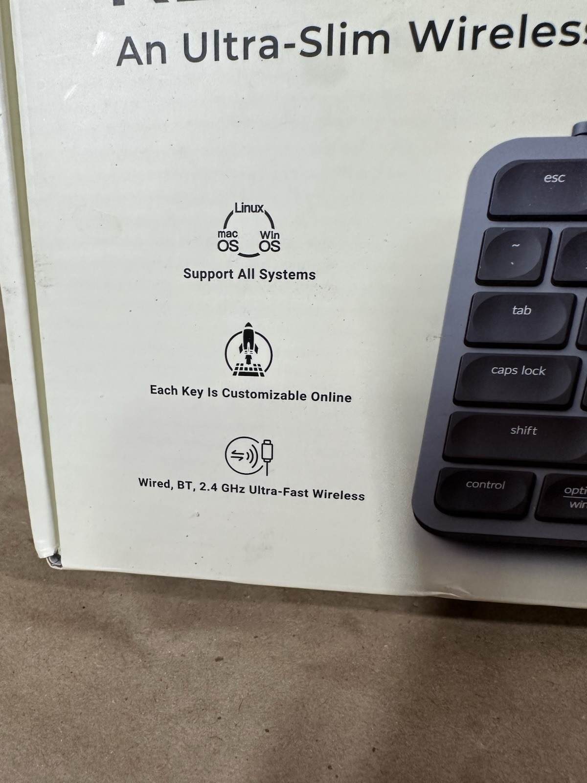 Keychron – B6 Pro 100% Custom Wireless Keyboard with Progrmmable ZMK Support