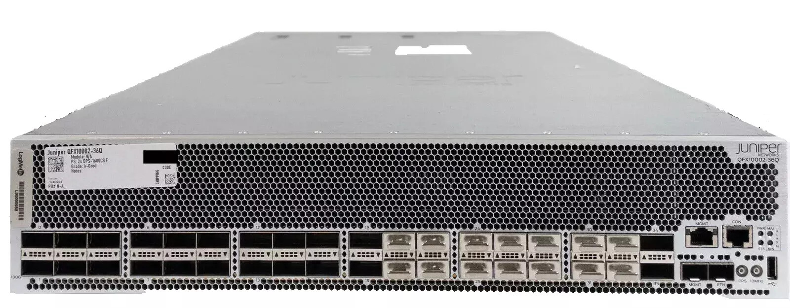 Juniper QFX10002-36Q 36-Port 40G QSFP+/ 12-port 100G QSFP28 **Read Details** Dm