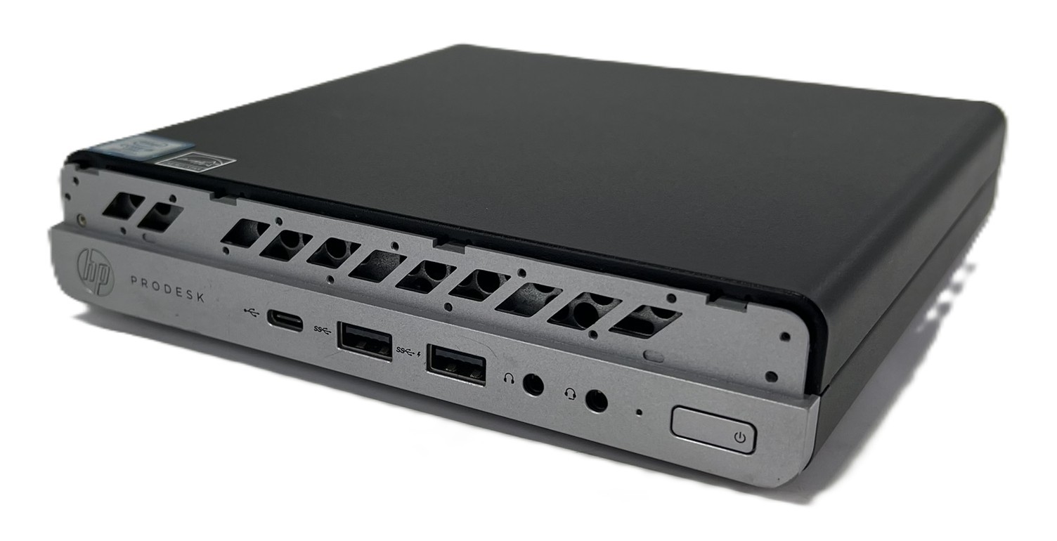 HP ProDesk 600 G4 DM Mini Desktop i5 8th 500GB HDD 8GB RAM Win11 (BH) SEE DESC