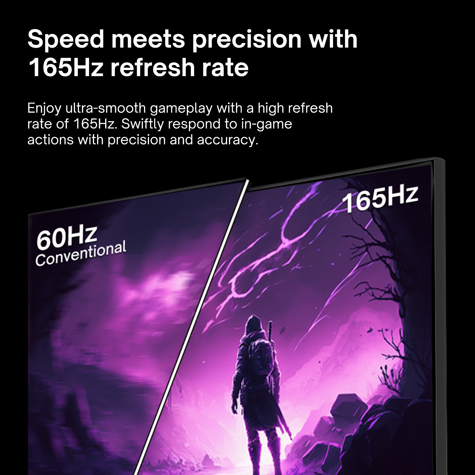 Pixio PX273 Prime 27 in 165Hz 1080p FHD 1ms GTG Fast IPS Gaming Monitor