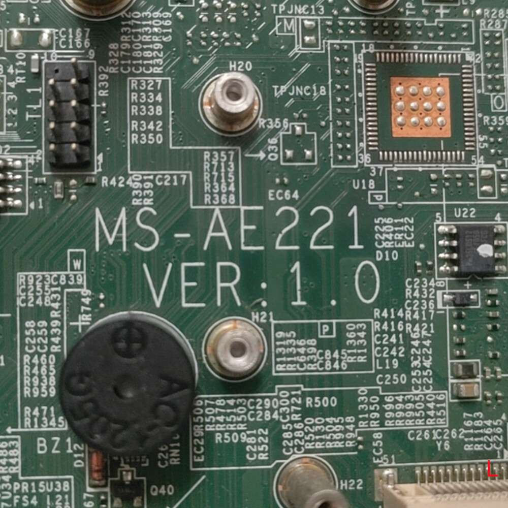 All in one machine mainboard MS-AE221 VER: 1.1 DDR3 memory with VGA interface