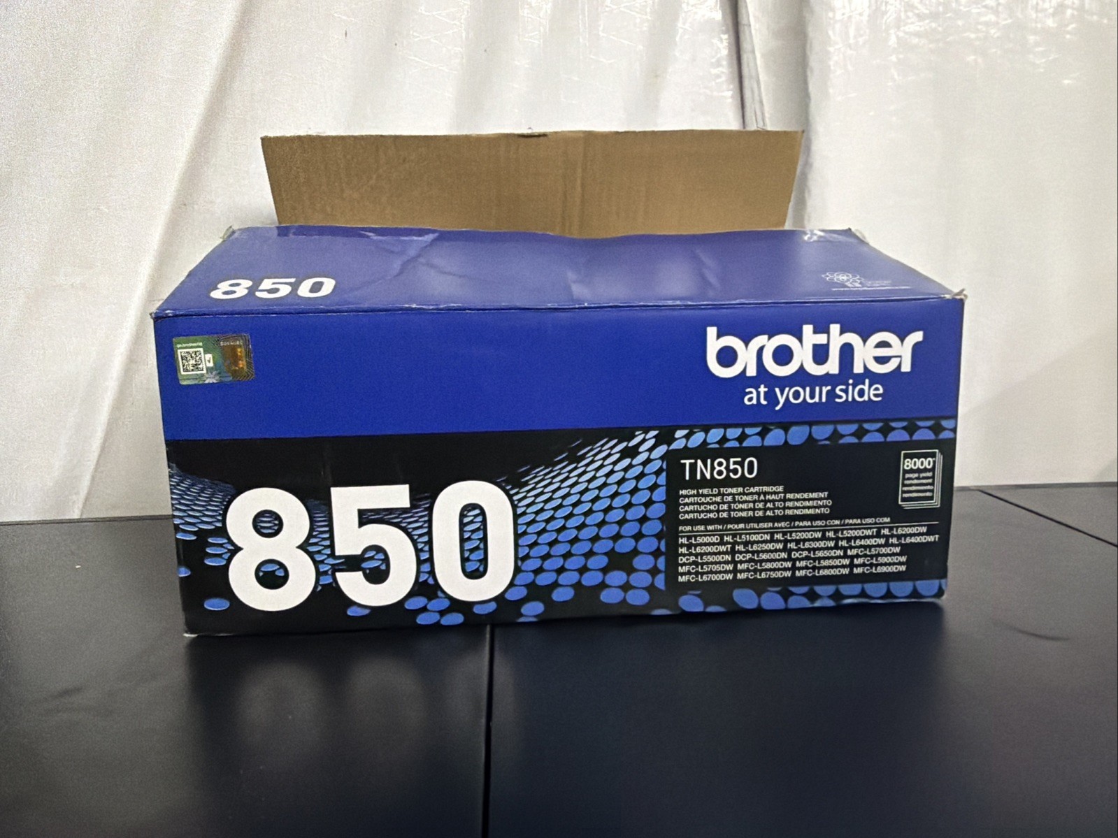 Brother Tn850 Black High Yield Toner Read Description