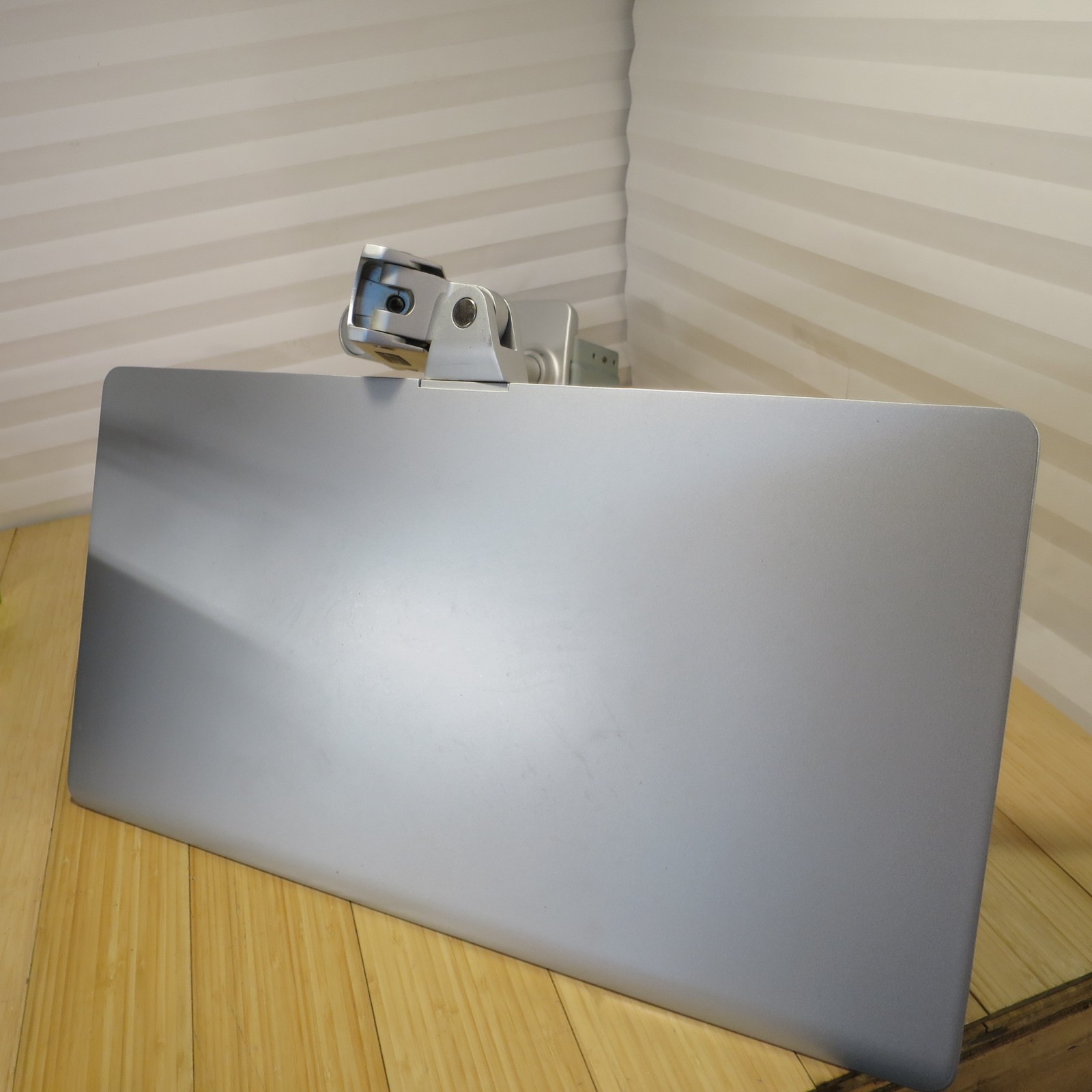 Ergotron Aluminum WorkFit-P Sit-Stand “Platinum” Mountable Arm with Shelf