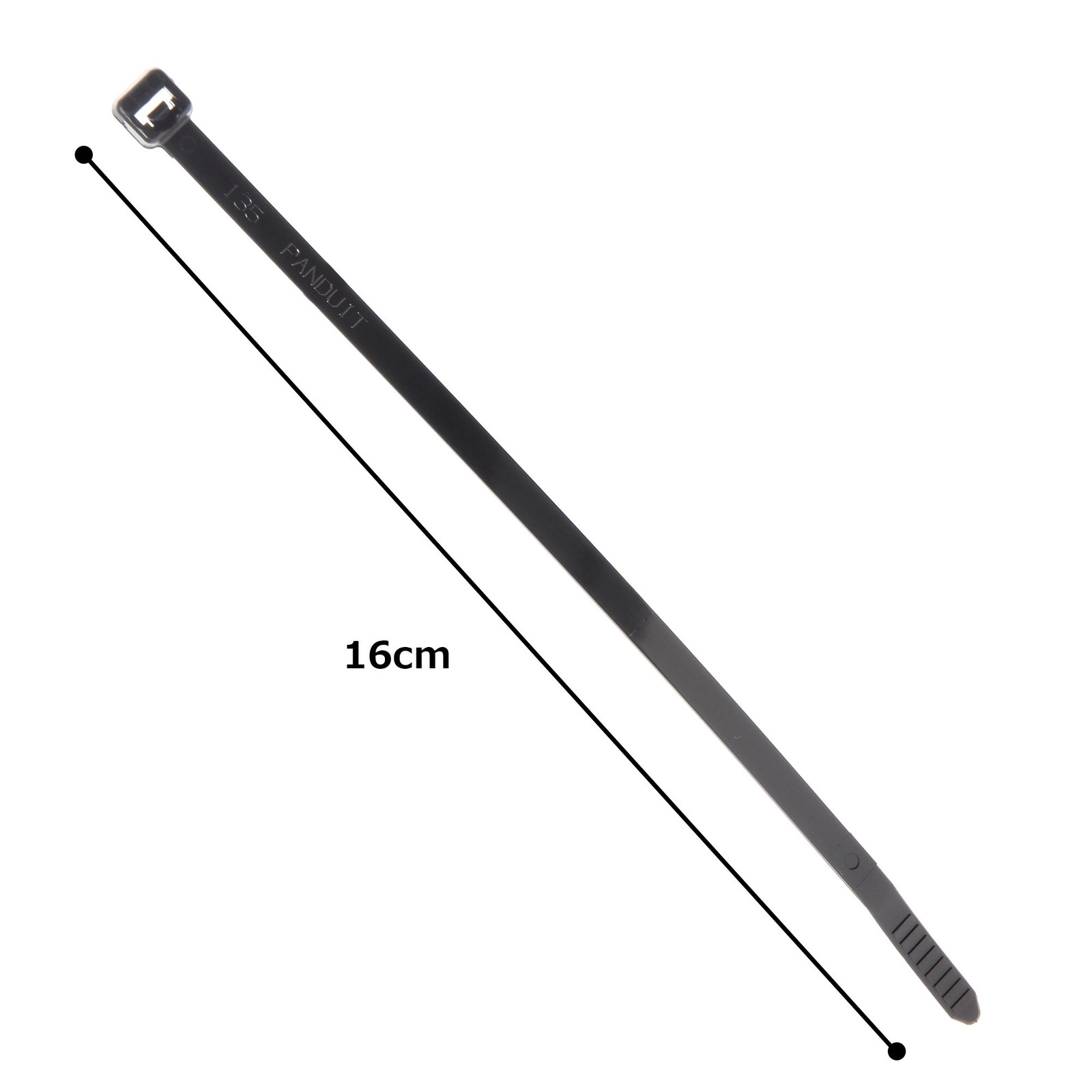 Panduit Release Ties Removable Nylon Cable Ties Weatherproof 100 Pic PRT2S-C0