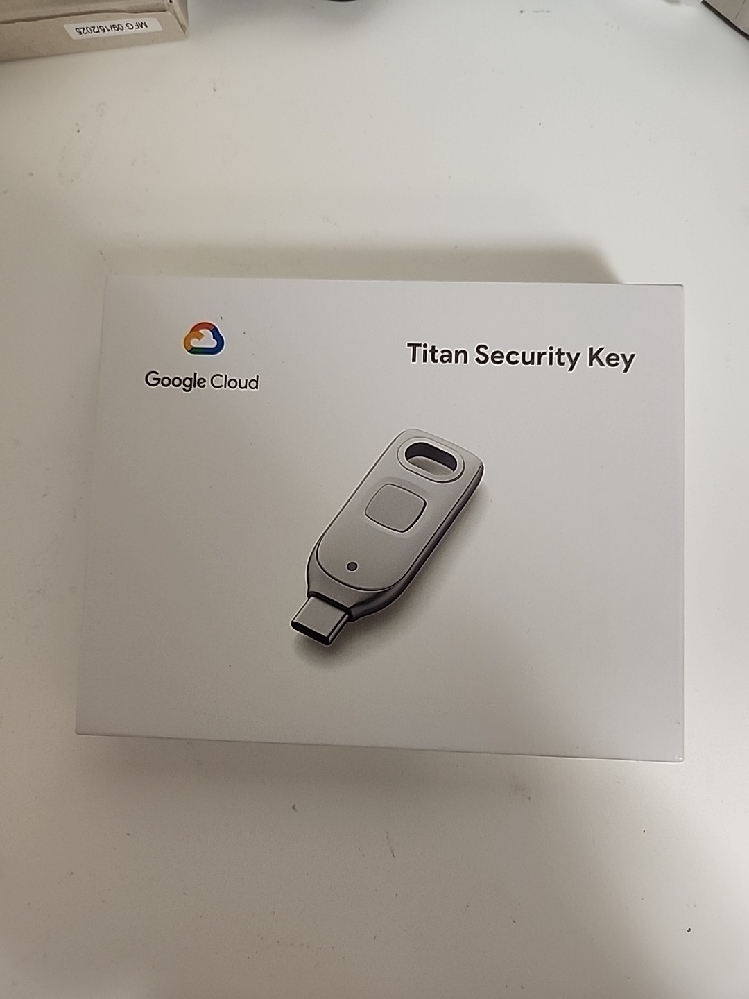 Google Titan Security Key USB-C / NFC Model Number K52T