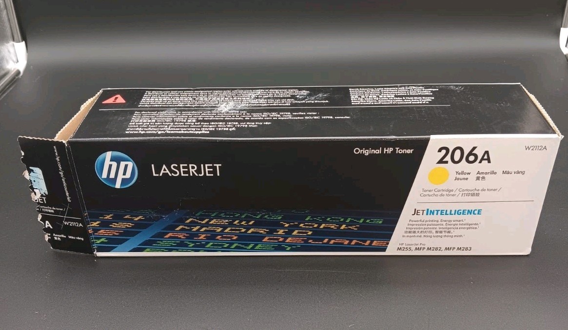 HP 206A Original LaserJet Toner Cartridge – Yellow
