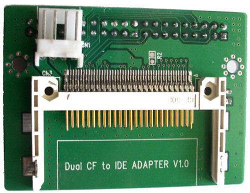 IDE to 2x CF Card Adapter – Dual Compact Flash Converter – US Seller – Cheap SSD