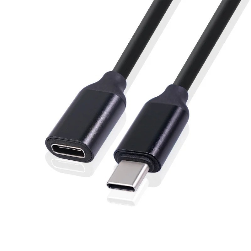 USB C Data Cables 60W Type-c Extension Cord Type-c Male To Female 3A Extension