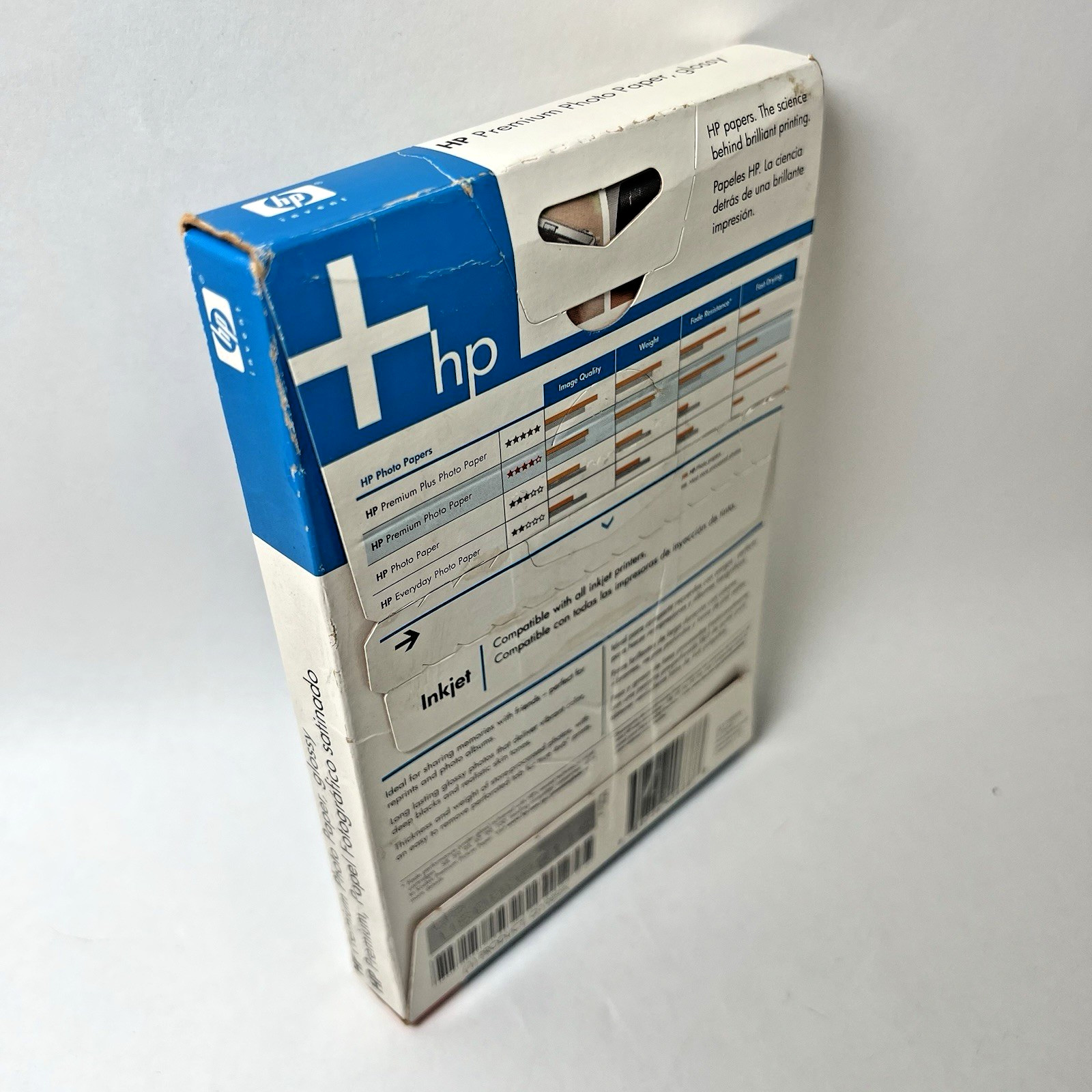 HP Premium Glossy Photo Paper 4×6 Inkjet 10 mil 60 Sheets Q1989A