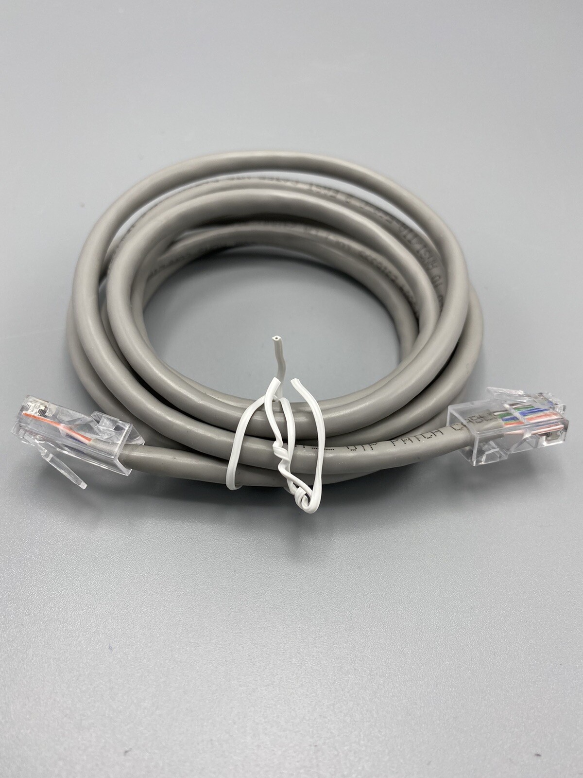 Belkin 6′ ft FastCat 5E UTP Patch Ethernet Cable #49749 R7J604 E316395 Gray