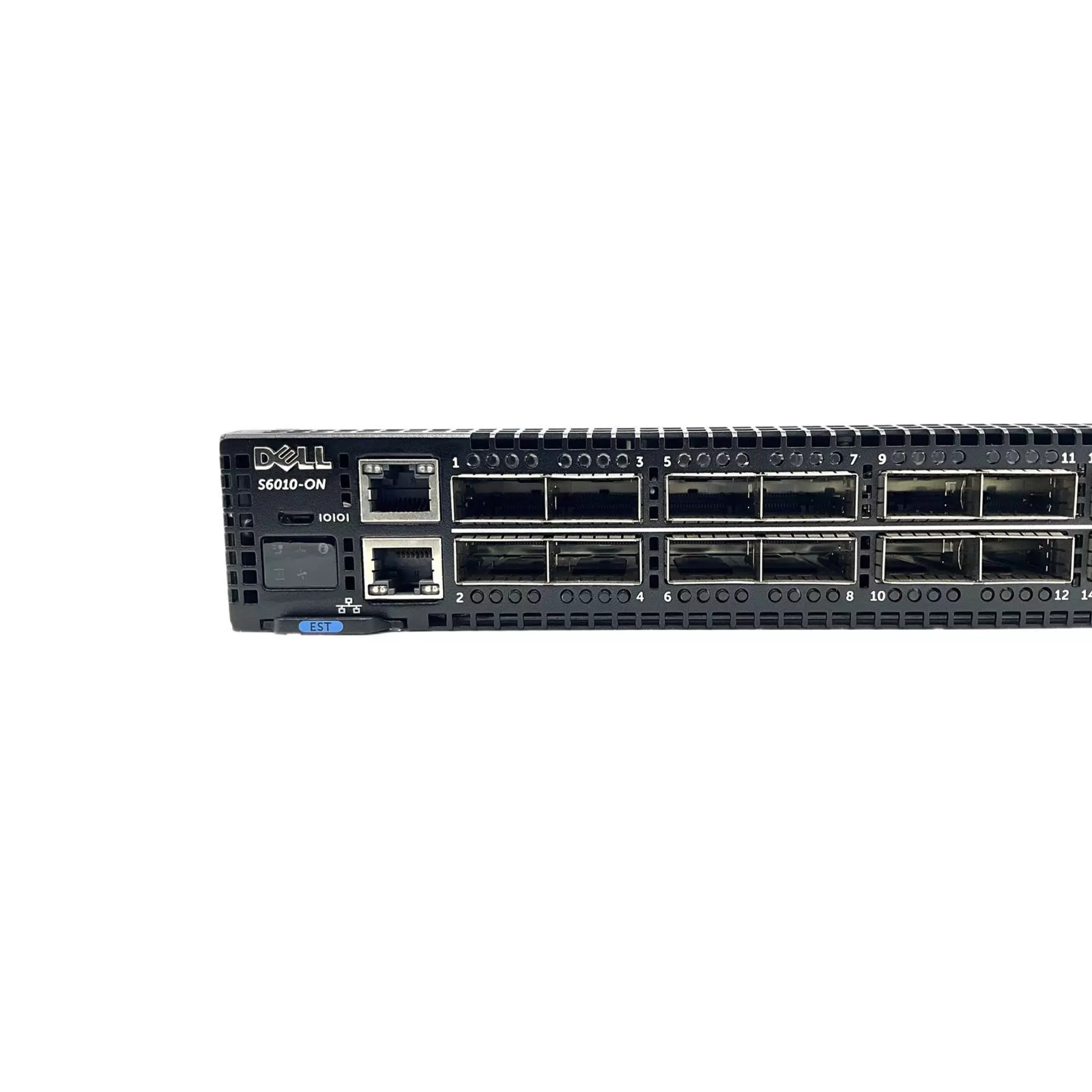 32 Port 40GbE QSFP+ Dell SONIC Open Source Switch Broadcom Trident + Rails