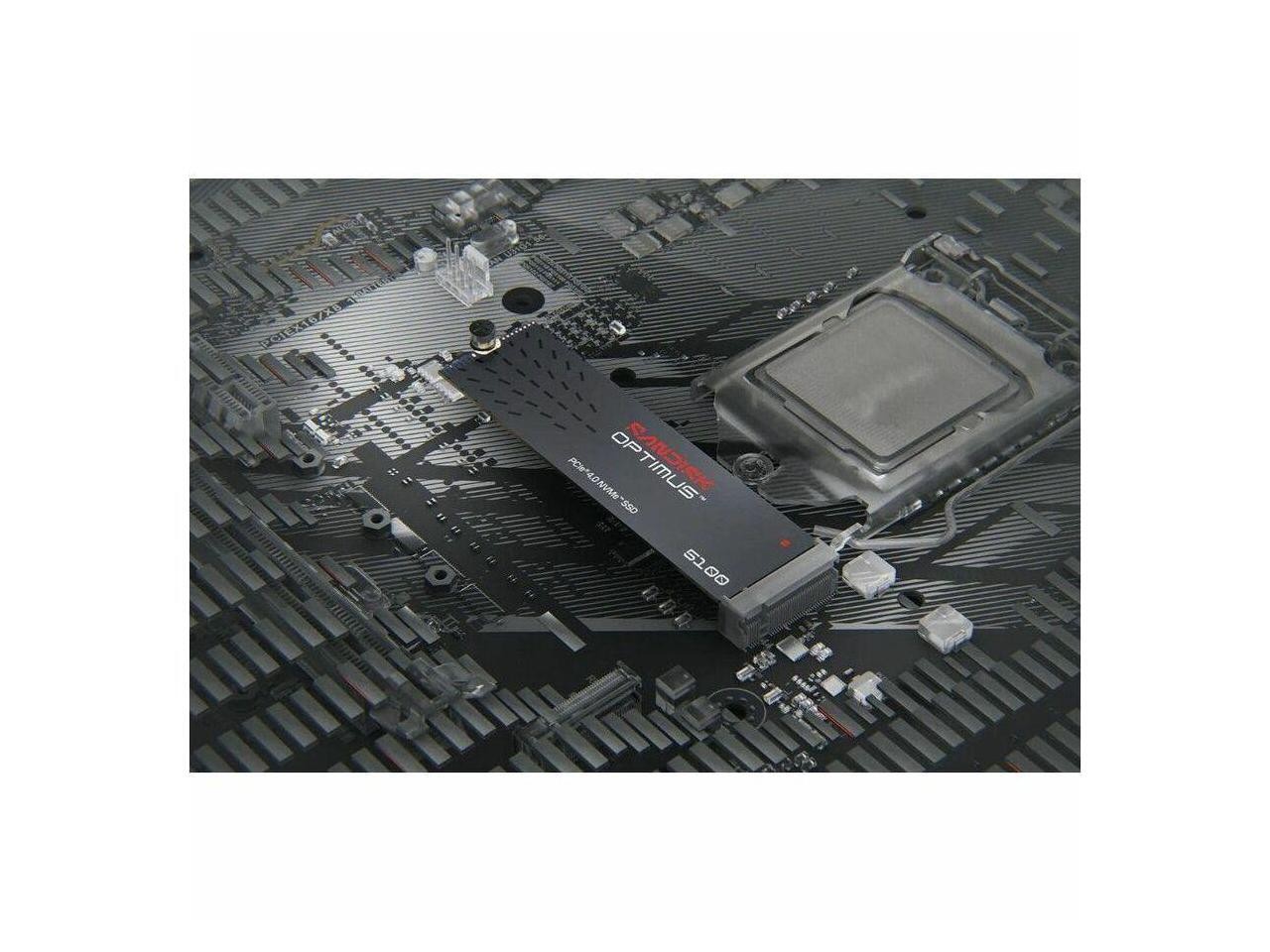 SanDisk Optimus 5100 M.2 2280 500GB PCI-Express 4.0 x4 QLC 3D CBA NAND Internal