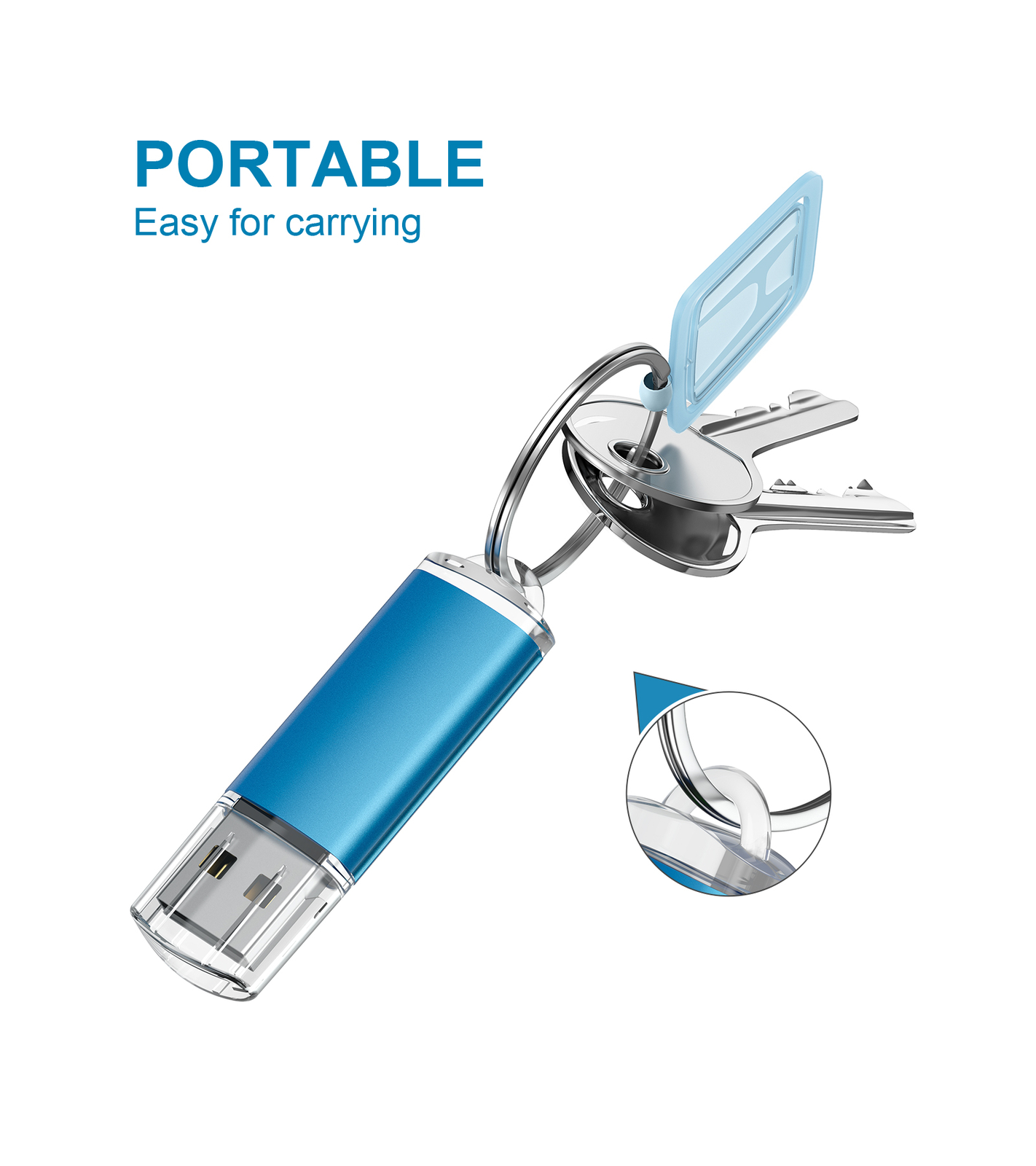 5/10PCS USB 2.0 Flash Drive TF Flash Memory Stick Thumb Pen Drive Storage Lot