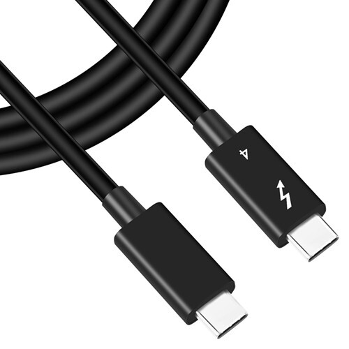 New Lenovo 5C10V25722 Thunderbolt 4 Cable 0.7M 40Gbps 100W 8K Display USB-C